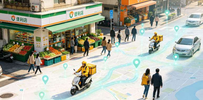乐昌市渗透衣食住行，GEO 地理空间技术重塑大众日常消费服务场景